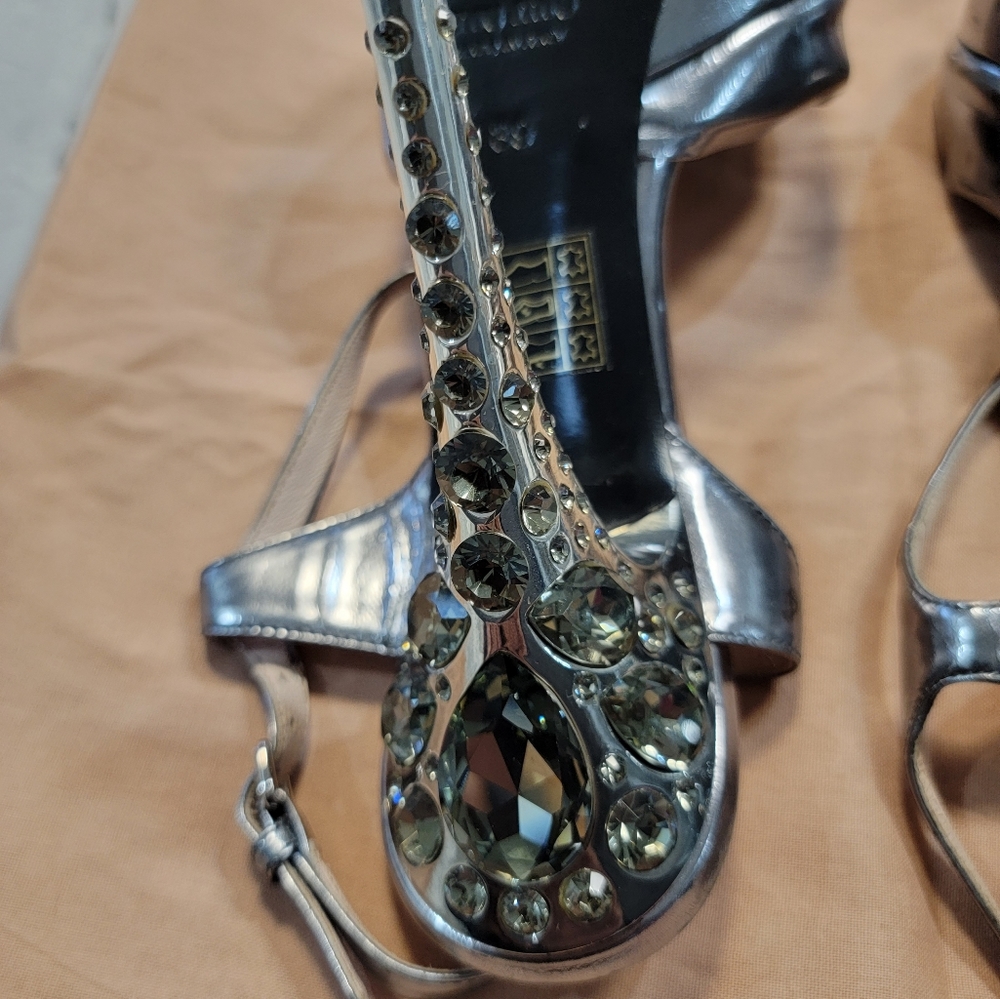 Miu Miu Bling Heels 39 US 9 - Picture 5 of 5
